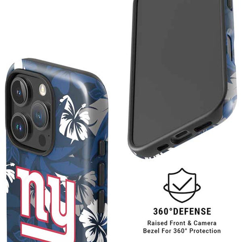 NFL New York Giants Tropical Print iPhone 16 Pro Magsafe Impact Case